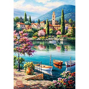 Anatolian (3597) - Sung Kim: "Village Lake Afternoon" - 500 pezzi