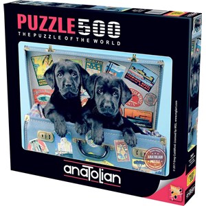 Anatolian (3601) - "The trunk with puppies" - 500 pezzi