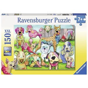 Ravensburger (10041) - "Patchwork Pups" - 150 pezzi