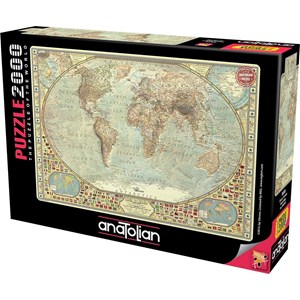 Anatolian (3935) - "World Map" - 2000 pezzi