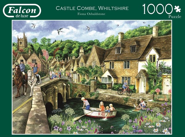 Falcon (11233) - Fiona Osbaldstone: "Castle Combe, Wiltshire" - 1000 pezzi