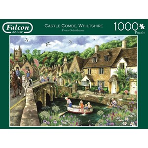 Falcon (11233) - Fiona Osbaldstone: "Castle Combe, Wiltshire" - 1000 pezzi