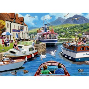 Falcon (11241) - Kevin Walsh: "A Day on The River" - 1000 pezzi