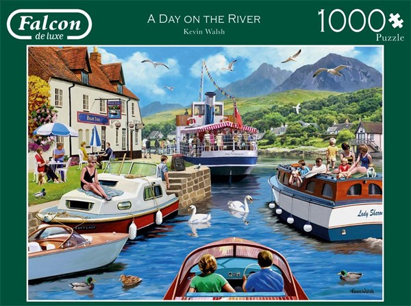 Falcon (11241) - Kevin Walsh: "A Day on The River" - 1000 pezzi
