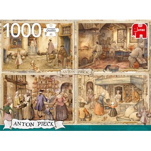 Jumbo (18818) - Anton Pieck: "Bakers from 19th" - 1000 pezzi