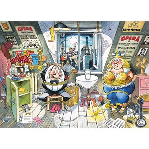 Jumbo (19168) - "Wasgij Mystery 3, Drama at The Opera!" - 1000 pezzi