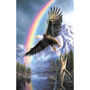 SunsOut (28472) - James Meger: "Eagle of Promise" - 1000 pezzi