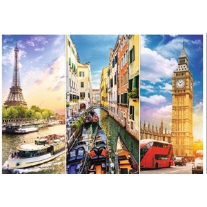 Trefl (45009) - "A Journey through Europe" - 4000 pezzi