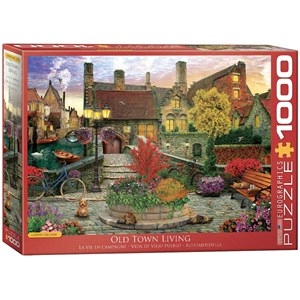 Eurographics (6000-5531) - David McLean: "Old Town Living" - 1000 pezzi