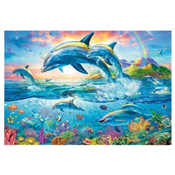 Trefl (26162) - "Dolphin Family" - 1500 pezzi