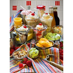 Ravensburger (14114) - "Just Desserts" - 500 pezzi