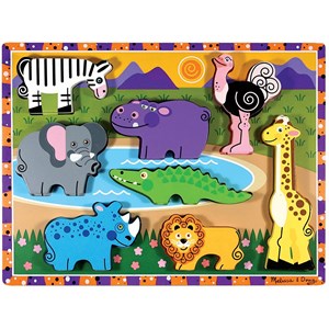 Melissa and Doug (13722) - "Safari" - 8 pezzi