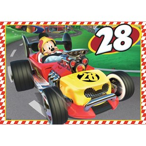 Jumbo (19669) - "Disney, Mickey and the Roadster Racers" - 12 20 30 36 pezzi