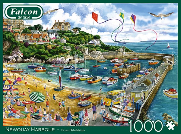Falcon (11290) - Fiona Osbaldstone: "Newquay Harbour" - 1000 pezzi