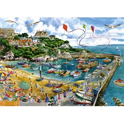 Falcon (11290) - Fiona Osbaldstone: "Newquay Harbour" - 1000 pezzi