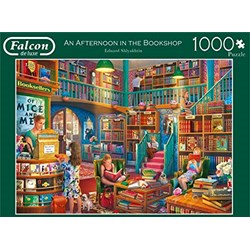 Falcon (11267) - Eduard Shlyakhtin: "Afternoon at The Bookshop" - 1000 pezzi