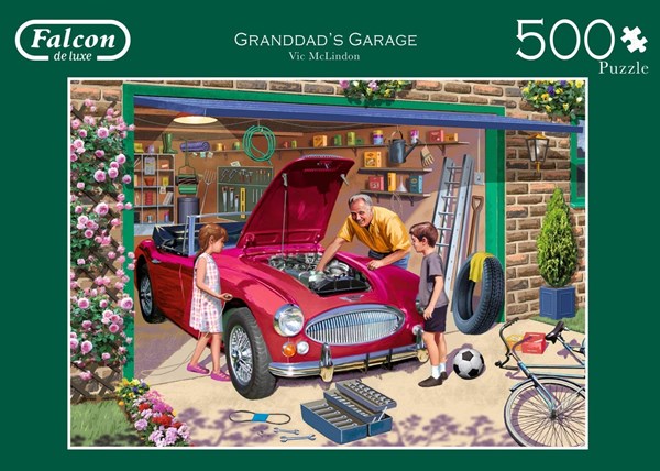 Falcon (11209) - Victor McLindon: "Grandad's Garage" - 500 pezzi