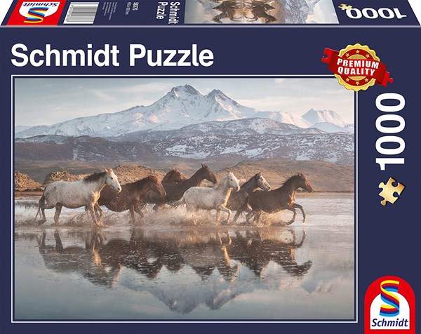 Schmidt Spiele (58376) - "Horses in Cappadocia" - 1000 pezzi