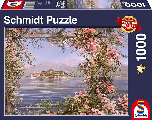 Schmidt Spiele (58378) - "Island in The Mediterranean" - 1000 pezzi