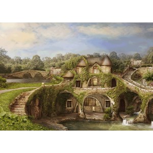 Schmidt Spiele (59608) - Nadegda Mihailova: "Nature House" - 1000 pezzi