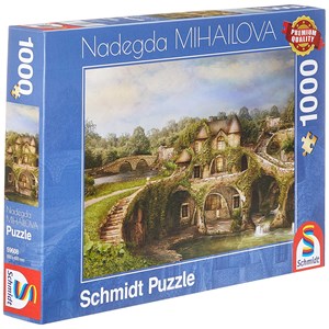 Schmidt Spiele (59608) - Nadegda Mihailova: "Nature House" - 1000 pezzi