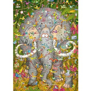Heye (29921) - Marino Degano: "Elephant’s Life" - 1000 pezzi