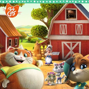 Ravensburger (05013) - "Welcome to the 44 Cats!" - 49 pezzi