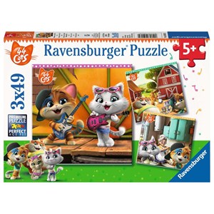Ravensburger (05013) - "Welcome to the 44 Cats!" - 49 pezzi