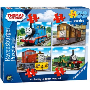 Ravensburger (06940) - "Thomas & Friends" - 2 3 4 5 pezzi