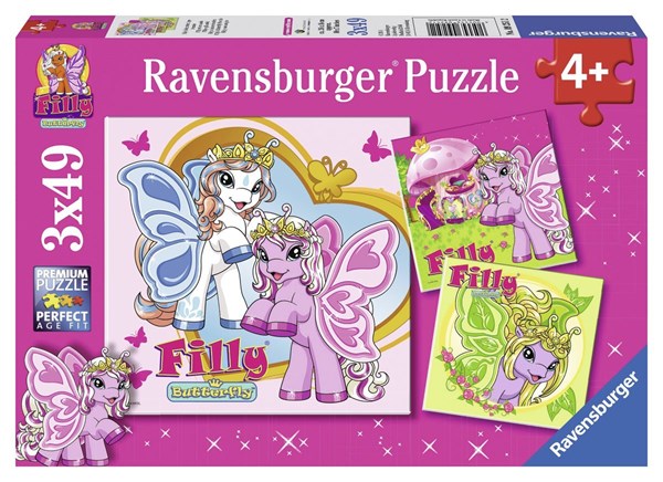 Ravensburger (09251) - "Fillys Butterfly Friends" - 49 pezzi