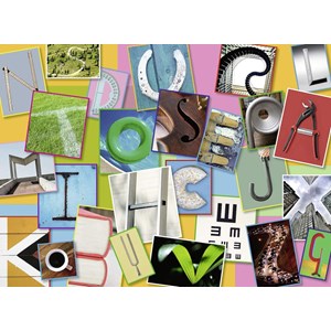 Ravensburger (10761) - "Funny alphabet" - 100 pezzi