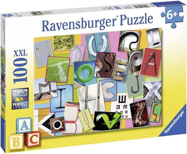 Ravensburger (10761) - "Funny alphabet" - 100 pezzi