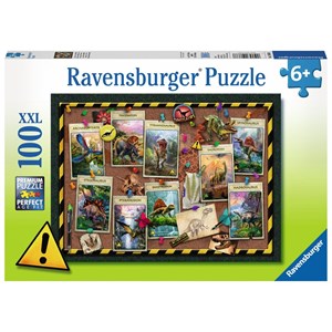 Ravensburger (10868) - "Dinosaur Collection" - 100 pezzi