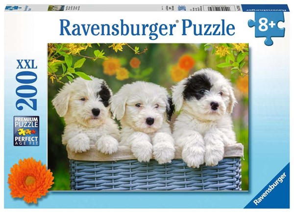 Ravensburger (12765) - "Cuddly Puppies" - 200 pezzi