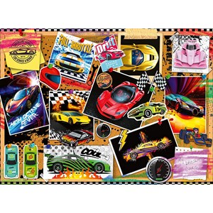 Ravensburger (12899) - "Race Cars" - 100 pezzi
