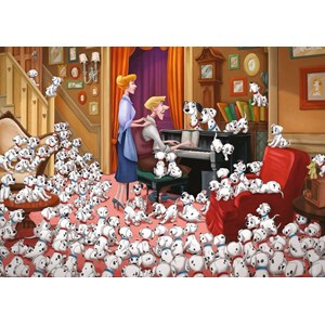 Ravensburger (13973) - "101 Dalmations" - 1000 pezzi