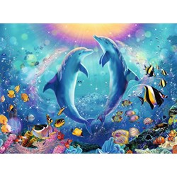 Ravensburger (14811) - "Dolphins" - 500 pezzi