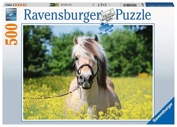 Ravensburger (15038) - "White horse" - 500 pezzi