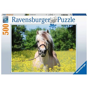 Ravensburger (15038) - "White horse" - 500 pezzi