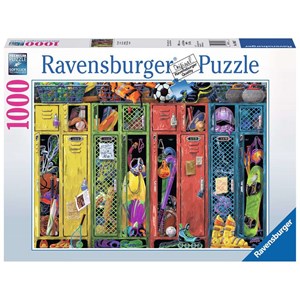 Ravensburger (19862) - "The Locker Room" - 1000 pezzi