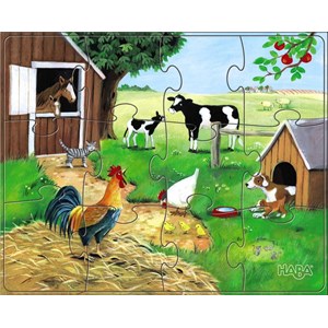 HABA (4960) - "Animals" - 12 15 18 pezzi