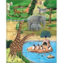 HABA (4960) - "Animals" - 12 15 18 pezzi