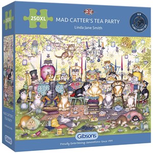 Gibsons (G2717) - Linda Jane Smith: "Mad Catter's Tea Party" - 250 pezzi