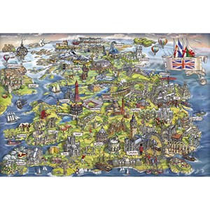 Gibsons (G3430) - "Beautiful Britain" - 500 pezzi