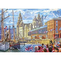 Gibsons (G6298) - Steve Crisp: "Albert Dock, Liverpool" - 1000 pezzi