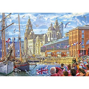 Gibsons (G6298) - Steve Crisp: "Albert Dock, Liverpool" - 1000 pezzi