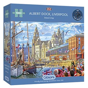 Gibsons (G6298) - Steve Crisp: "Albert Dock, Liverpool" - 1000 pezzi
