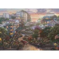 Schmidt Spiele (59497) - "San Francisco, Lombard Street" - 1000 pezzi