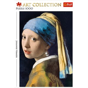 Trefl (10522) - Johannes Vermeer: "Girl with a pearl earring" - 1000 pezzi