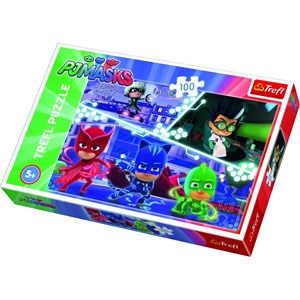 Trefl (16334) - "PJ Masks" - 100 pezzi